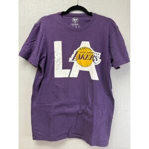 Los Angeles Lakers Purple '47 Tee Medium